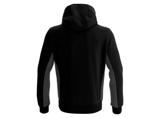 Dance Hooded Sweatshirt BLK/ANT 5XL Hettegenser i myk bomullsmiks - Unisex 
