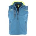 Varg Vest Blue Wing Teal S Softshellvest - Unisex
