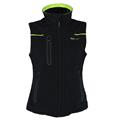 Varg Vest Lady Black Beauty XS Softshellvest til dame