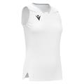 Lily Eco Sleeveless Shirt  WHT/SLV L Teknisk kamp og treningsdrakt - Dame