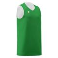 Idaho Reversible Shirt GRN/WHT S Vendbar teknisk basketdrakt - Unisex