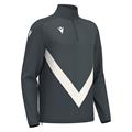 Anduin Training 1/4 Zip Top ANT/WHT 3XS Teknisk treningsgenser - Unisex