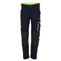 Bismuth Stretchpant W/ Button BlkB 42 Arbeidsbukse med god stretch - Unisex