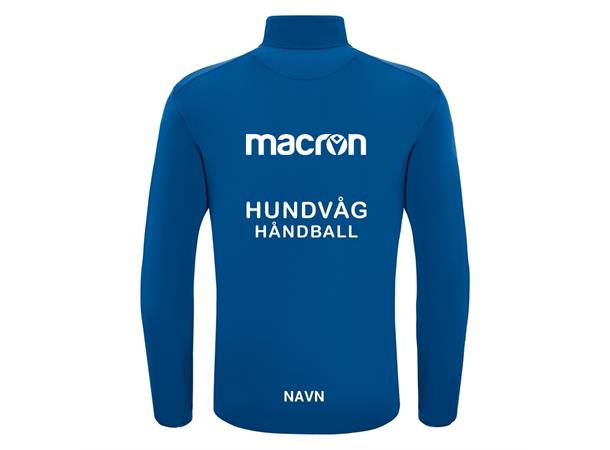 Hundvåg Fraser BLÅ Zip top genser 