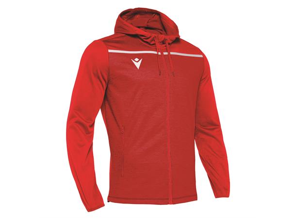 Aether Hoody Full Zip Top RED/WHT XXS Utgående modell 